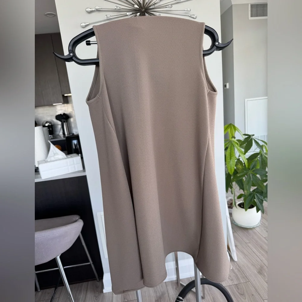 Seven Sisters Taupe Drape Vest - Picture 6 of 11